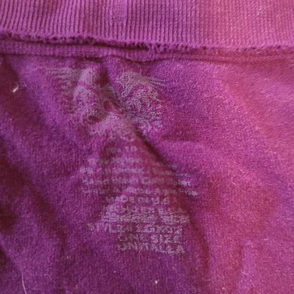 Purple teggings leggings One Size fits all including plus size - Picture 2 of 2